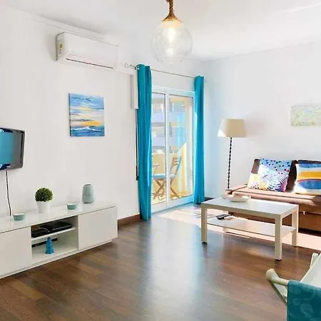 Casa Azul Vista Mar 2min Praia Da Rocha 아파트 *