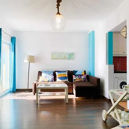 Casa Azul Vista Mar 2min Praia Da Rocha 아파트 포티마오